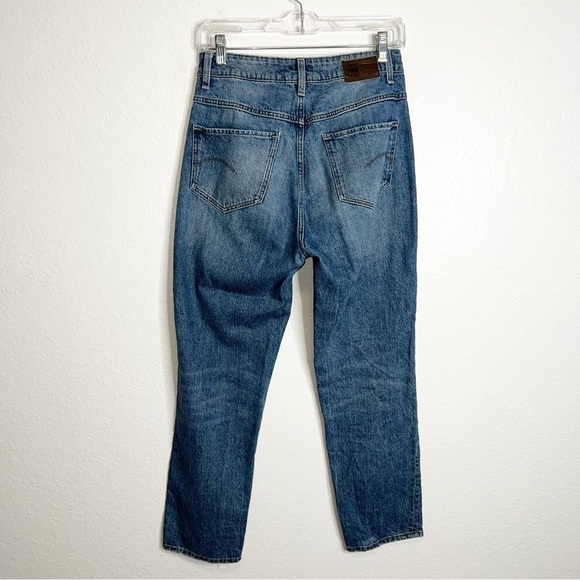 G-Star Raw Jeans Women 26 Boyfriend Patched Velvet Midge Sec High Waist B25 - Picture 2 of 12